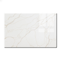 Dessus de vanité Pierre frittée Quartz Pierre artificielle Dessus blanc Feuille de marbre Acrylique Surface solide Dalles de granit Comptoir de cuisine