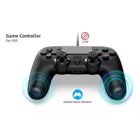 Manette Filaire Universelle pour PS5/PS5 Slim Console de Jeu SONY Playstation Manettes de Jeu