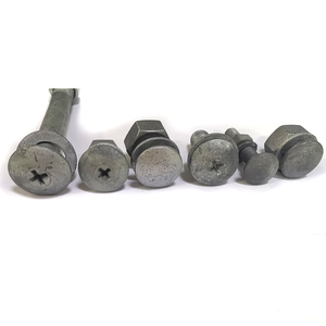 Galvanizado por inmersión en caliente cuello cuadrado pernos de <span class=keywords><strong>cabeza</strong></span> de hongo carretera barandilla perno y tuerca - Product Image 5