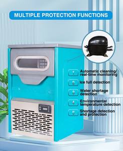 אנרגיה חיסכון באנרגיה יצרנית קרח מסחרית 55 ק "ג/24h עם 1 שנה אחריות תעשייתית קרח לייצור מכונת קרח למכירה - Product Image 3