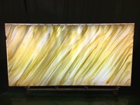 Marbre translucide Faux Albâtre Pierre Artificielle Panneau Onyx Rétro-Éclairé pour Décoration Intérieure Mur pour Hôtel