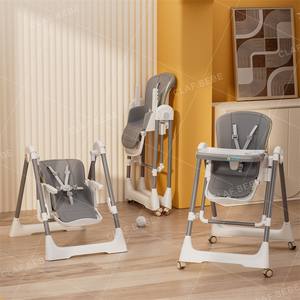 เก้าอี้สูงพับได้พร้อมที่นั่งตาข่ายระบายอากาศกรอบน้ำหนักเบาแบบพกพาสำหรับการเดินทางและพื้นที่ขนาดกะทัดรัด - Product Image 5