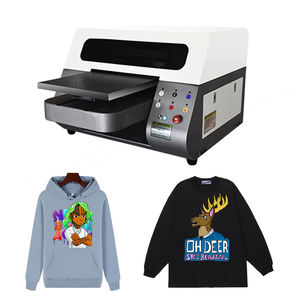 Imprimante DTG à tête d'impression XP600 format A3, machine d'impression numérique sur tissu, utilisée pour l'impression de chaussures, de sweats à capuche et de t-shirts - Product Image 2