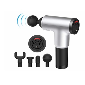 <span class=keywords><strong>Pistolet</strong></span> <span class=keywords><strong>de</strong></span> <span class=keywords><strong>massage</strong></span> musculaire à percussion profonde à 6 vitesses, 4 accessoires <span class=keywords><strong>de</strong></span> tête, charge rapide, <span class=keywords><strong>pistolet</strong></span> <span class=keywords><strong>de</strong></span> <span class=keywords><strong>massage</strong></span> par vibration corporelle - Product Image 1