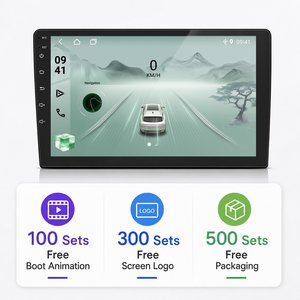 Autoradio Android 2DIN avec écran tactile IPS de 7, 9 ou 10,1 pouces, tuner FM, GPS, CarPlay, 1 Go de RAM, 16 Go de stockage - Product Image 1