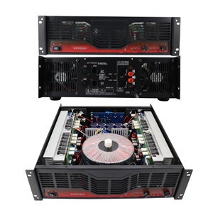 Radio profesional para música, <span class=keywords><strong>amplificador</strong></span> de 2 canales, Clase AB, 2x1000w, 2000w, 3U - Product Image 1