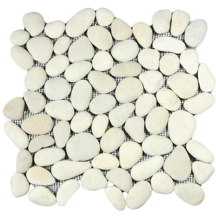 big size white beach oval pebbles cobble stone for paving - buy