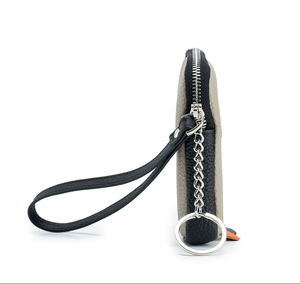 Portefeuille en cuir vintage à fermeture éclair, portable, pour un usage quotidien, porte-cartes, fermeture à fermoir, design toast, sac à monnaie, breloque - Product Image 5