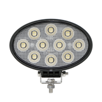 EMARK Phare de travail LED ovale de 5,5 pouces, faisceau large blanc, haute puissance 40W, lampe de conduite étanche pour tracteur, camion, tout-terrain, 12V 24V