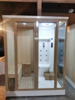 Sauna à infrarouge Maison extérieure Suana Spa Salles de spa sèches Douche de hammam Cabine de sauna à vapeur Sauna à infrarouge Balnéo Bain de vapeur fermé