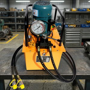 Pompe hydraulique tandem 350 bars 1,5 kW, station de pompage à double circuit pour usage industriel - Product Image 3