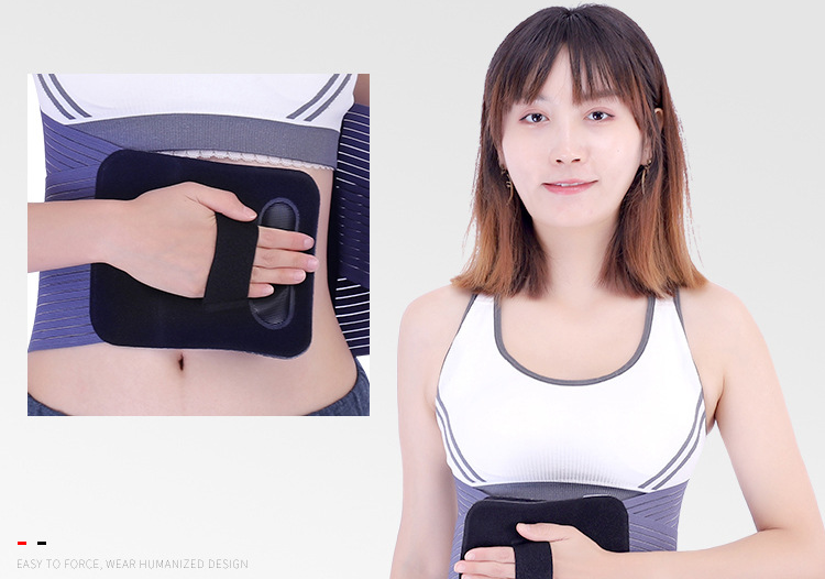 Wholesale Breathable Ultra Thin Fitness Waist Support Back Support Belt for Women
