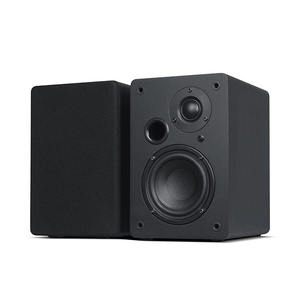 Enceinte bibliothèque Hi-Fi Bluetooth sans fil 2 canaux stéréo à son de champ proche, avec <span class=keywords><strong>CD</strong></span>, USB, super basses actives en bois pour home cinéma - Product Image 1