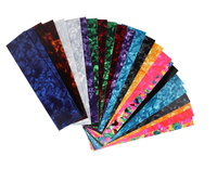 Usine En Gros Bon Pprice Étincelant Coloré Tambour Wrap Transparent Film PVC Rigide