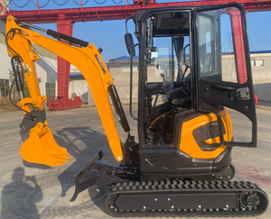 Japón Kubota motor diesel hidráulico Mini excavadora de orugas hidráulico 2.5Ton pequeña excavadora de orugas para la venta - Product Image 6