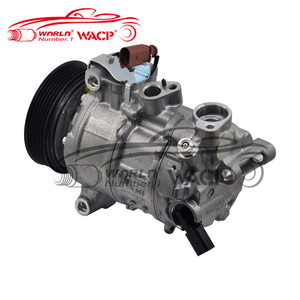 Pieza de reparación de CA automática 4G0260805AC 8K0260805N 8K0260805Q Compresor de aire acondicionado de coche <span class=keywords><strong>6SAS14C</strong></span> para Audi A6 Q5 2,0 T 2015- WXAD034 - Product Image 2