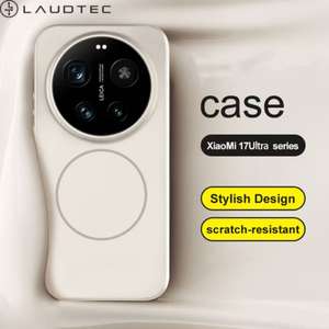 Étui rigide magnétique givré de la série Laudtec Shell pour Xiaomi 17 Ultra, vente en gros OEM/ODM/personnalisé - Product Image 1