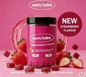 Gomitas de Creatina Greens con Sabores a Manzana Ácida, Melocotón y Fresa para Adultos, Mujeres Embarazadas, Fortalecimiento Muscular, Crecimiento y Apoyo Inmunológico - Product Image 2