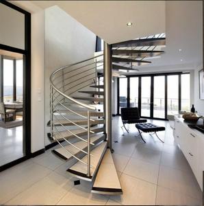 <span class=keywords><strong>JGN</strong></span> Stair-1 Nueva escalera de caracol giratoria prefabricada. Escalera de metal para exteriores duradera y ecológica Diseño simple para - Product Image 5