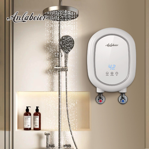 Calentador de Agua Instantáneo sin Tanque para Baño y Cocina, 5.5kW, 220V, con Pantalla LED Táctil, Temperatura Constante, Doble Salida, Certificación CE - Product Image 4