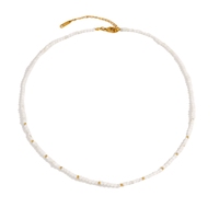 Nouveauté tendance : Pendentif naturel de style minimaliste avec effet tridimensionnel, design superposé et perles florales