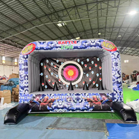 Juego de Tiro al Blanco NERF Inflable con Espuma, Simulador de Campo de Tiro Elite Air Juggler