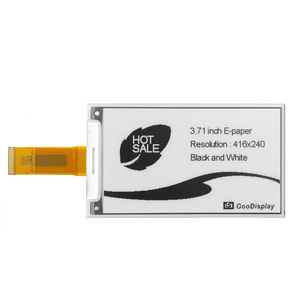 GDEQ037T31 Écran électronique ePaper pas cher de 3,7 pouces, affichage papier électronique 416x240 pixels, mise à jour rapide, noir et blanc, 4 niveaux de gris, module d'écran E-Ink - Product Image 1