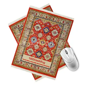 Custom Persian Style Carpet Like Mousepad Hot Sale Mouse Pad Mat for Office