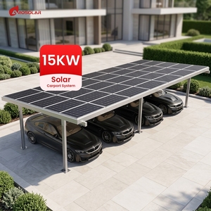 Structure de <span class=keywords><strong>carport</strong></span> <span class=keywords><strong>solaire</strong></span> en <span class=keywords><strong>aluminium</strong></span> avec système de montage au sol pour <span class=keywords><strong>carport</strong></span> - Product Image 1