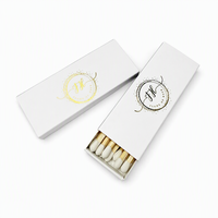 Allumettes en bois élégantes personnalisées avec impression de marque pour bougies parfumées – Vente en gros pour boutiques