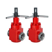 Válvulas de compuerta manuales forjadas en fábrica con extremos de rosca macho de 2 pulgadas, modelo Carp Journey 1502 para perforación petrolera a alta temperatura