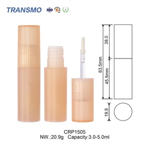 Tubes à gloss double 5 ml avec logo personnalisé, emballage en plastique vide en gros pour cosmétiques - Product Image 6