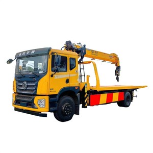 Grúa de rescate Dongfeng 4x2 con plataforma y grúa de brazo de 8 toneladas para rescate de emergencia - Product Image 1