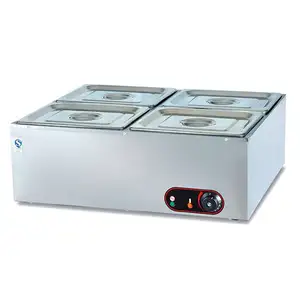 Equipamento elétrico para buffet de cozinha, banheira Marie, aquecedor de alimentos para restaurantes, equipamento para catering