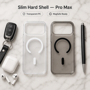 Funda Magnética Transparente Antigolpes con Carga Inalámbrica para PC Frame 2.0, Compatible con <span class=keywords><strong>iPhone</strong></span> 17 Pro Max y <span class=keywords><strong>iPhone</strong></span> 15 Pro Max, Empaque en Bolsa OPP - Product Image 4