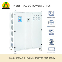 Alimentation CC régénérative IGBT SiC 1500V 1700V 3300V 200A 300kW, simulateur de panneaux solaires pour test d'onduleurs de stockage et test PCS