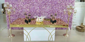 Table fantaisie <span class=keywords><strong>de</strong></span> <span class=keywords><strong>mariage</strong></span> pour mariée et marié - Product Image 5