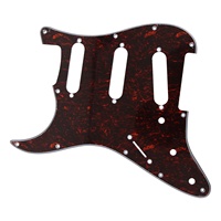 Offre Spéciale de haute qualité ST SSS guitare électrique chargé pré-câblé Pickguard ramassage panneau métallique ramassage tortue rouge