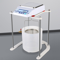 Balance hydrostatique numérique de précision 5000g/0.1g pour la mesure de la densité du béton et de l'asphalte, en plastique ABS, garantie 1 an
