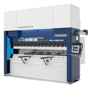 Prensa plegadora de chapa CNC con máquinas dobladoras de metal CNC DE53T 170T, 3200 Mm 15 Proporcionado 60 Ahorro completamente automático Larga vida útil