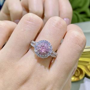Tidak Ada Noda Gratis 8A Kubik Zirkonia Cincin Keabadian Band Pertunangan Pernikahan Janji Cincin Perhiasan Wanita S925 Sterling Silver - Product Image 6