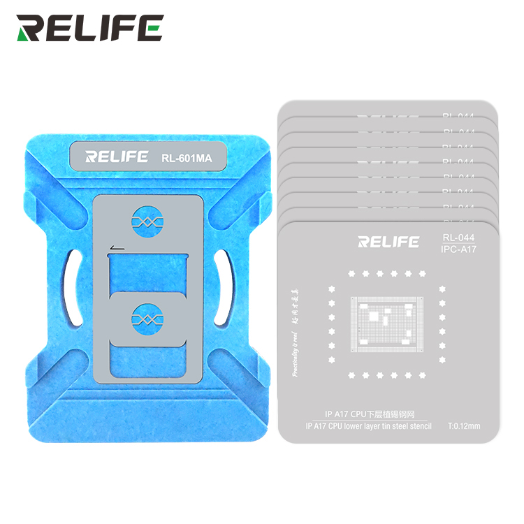 RL-601MA крепежные приспособления RELIFE для ремонта IP-процессора, Оловянная платформа для ремонта мобильных телефонов