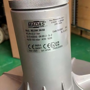 วาล์วลดแรงดันแก๊ส Madas Rg2mc รุ่น Dn15 Dn100 แบบไดอะแฟรมสปริง สำหรับหัวเผา - Product Image 2
