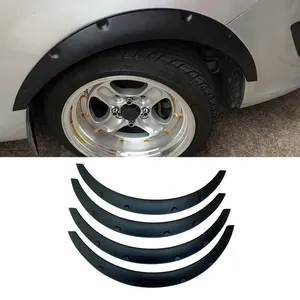 4x4 Novo Design Universal Flexível Carro Para-lamas Lama Respingo Guardas Mud Flaps Fender Flares Extra Largo Corpo Roda Arcos