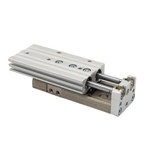 HLQ8-20 Cylinder Linear Guide <b>Slide</b> Table MXQ6/8/12/16/25-10-20-30-40-50-70-100 Series - Product Image 2