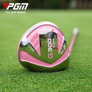 Ensemble de clubs de golf pour femmes gauchères PGM LTG025 avec <span class=keywords><strong>driver</strong></span> en titane, poignée en caoutchouc rose, tiges en graphite et en acier, et sac de golf - Product Image 2