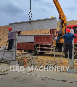 Machine de fabrication automatique de panneaux muraux en béton léger préfabriqués, machine pour clôtures et panneaux de culture de champignons - Product Image 5