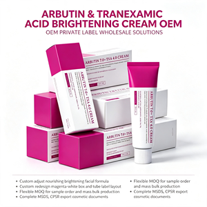 Crème Visage à l'Arbutine et à l'Acide Tranexamique (TXA) – Texture Légère, Améliore le Teint Terne, Unifie le Teint, Soin Quotidien Doux pour un Teint Éclatant – Marque Privée OEM - Product Image 6