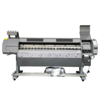 Impresora de látex de gran formato Epson Xp600/I3200 1,8 m Impresora ecológica solvente Impresora de papel tapiz Máquina de impresión digital