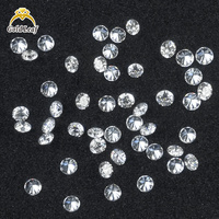 Toptan Altın Yaprak Markası IGI Sertifikalı Laboratuvarda Yetiştirilmiş Elmas Parlak Kesim Küçük Boy 0.6mm-3.8mm CVD HPHT DEF VVS VS Gevşek Elmas
